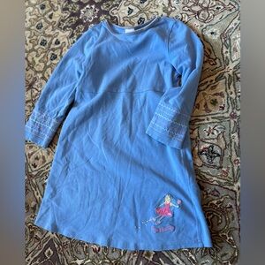 Gymboree Light Blue Dress with Embroidery